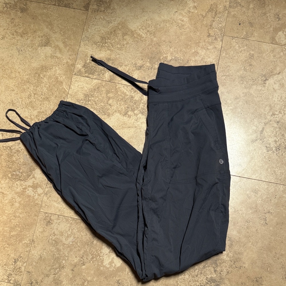 Lululemon Athletica Gray Ribbed Pants